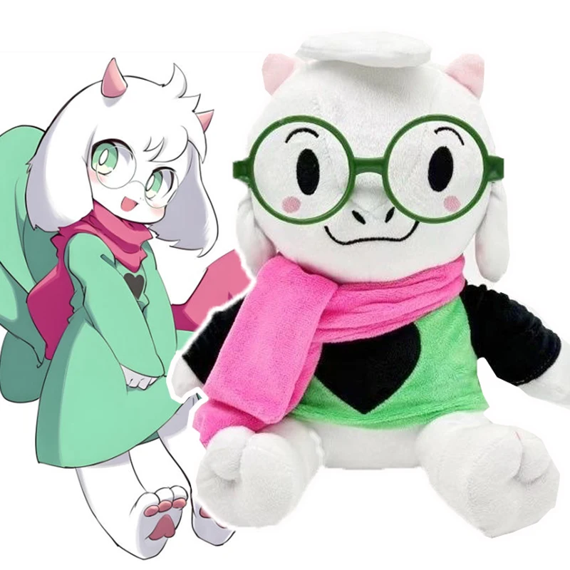 

Игра Deltarune Ralsei, плюшевые игрушки, аниме Tenna Jevil Lancer, мягкие куклы, мультяшные плюшевые животные, фигурка, подарок на день рождения, Рождество, декор
