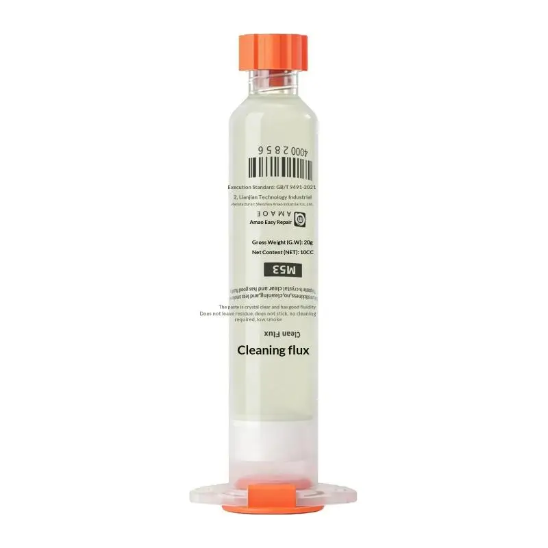 .Hot Sale-Easy To Repair And Clean Soldering Flux M53 Needle Tube Soldering Oil BGA Solder Paste Mobile Phone CPU Motherboard