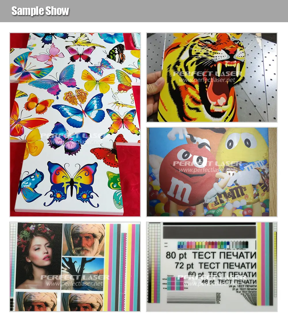 UV Flatbed Digital Printing Machine Sublimation Printer Inkjet Mobile Phone Case Colorful UV Lamp Flatbed Printer