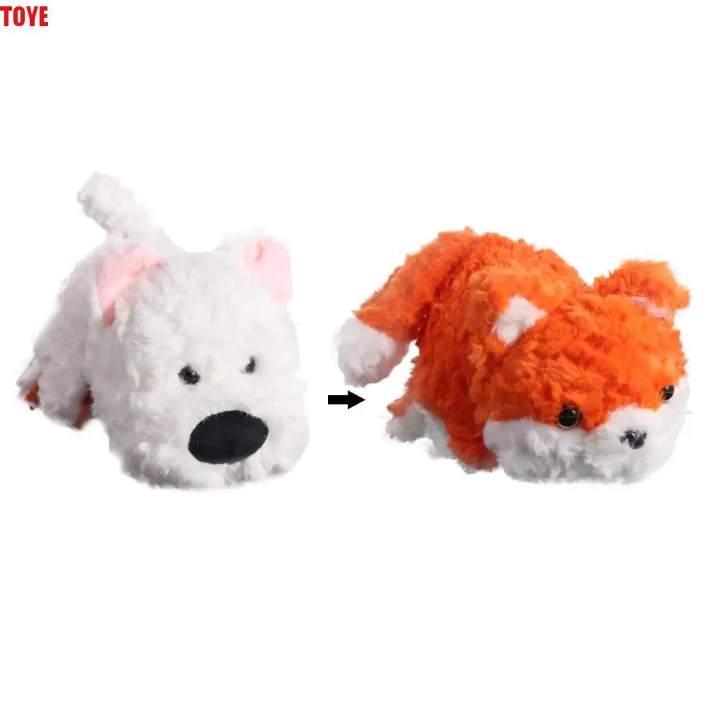 

Double-Sided Reversible Animal Toy Soft Pillow 2-in-1 Western Highland Dog Plush Doll Stuffed Animal Kawaii