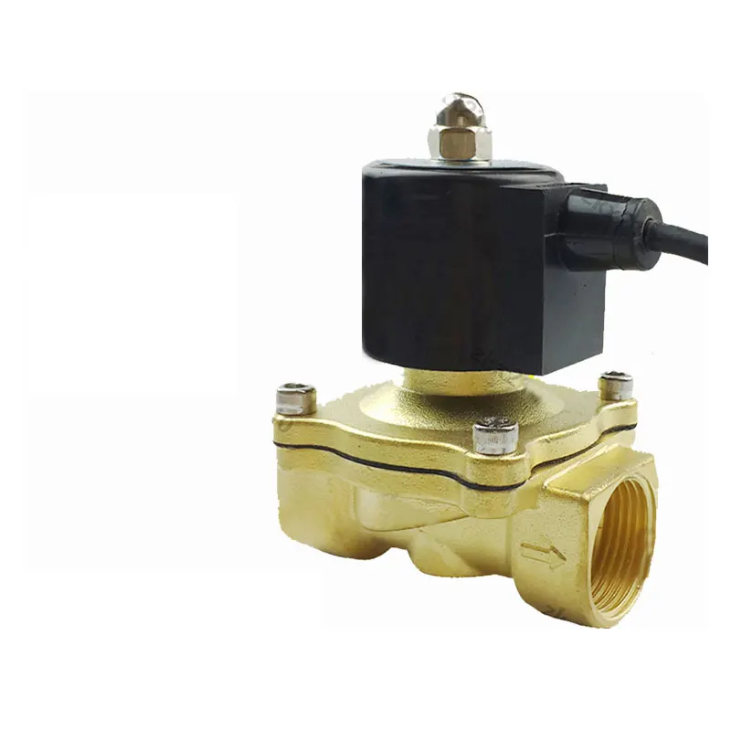 Fountain Underwater Normally Closed Waterproof Solenoid Valve Three-way Brass Solenoid Valve