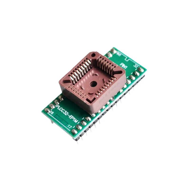 Brand-new IC test socket, adapter, adapter socket, conversion socket, programming socket, PLCC32 to DIP32