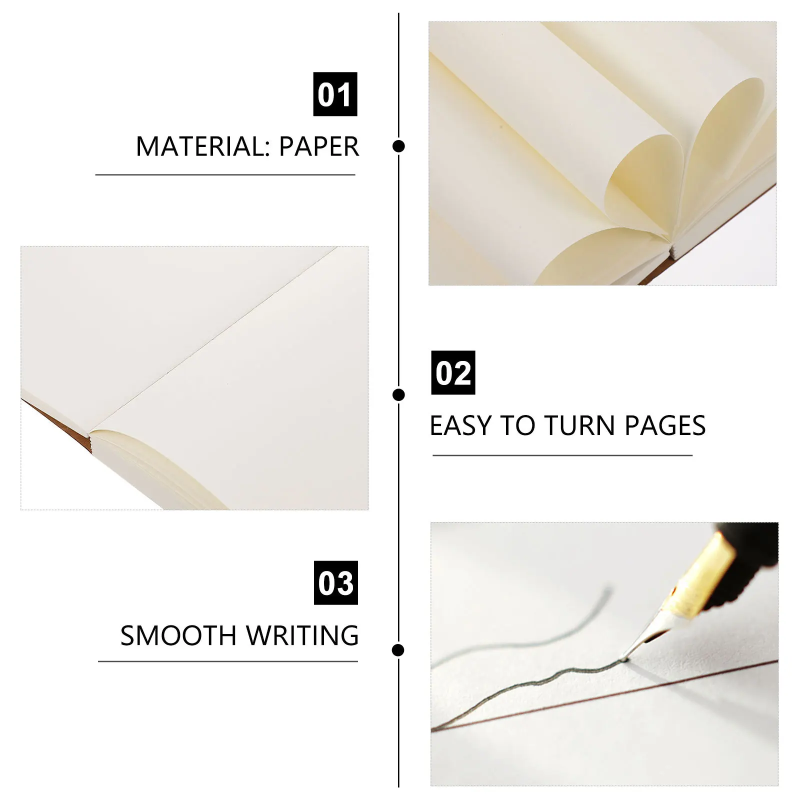 120 ورقة لوحة كتب رسم صلبة مجلة رسم فارغة للفنانين لوحة كتب رسم محمولة #5