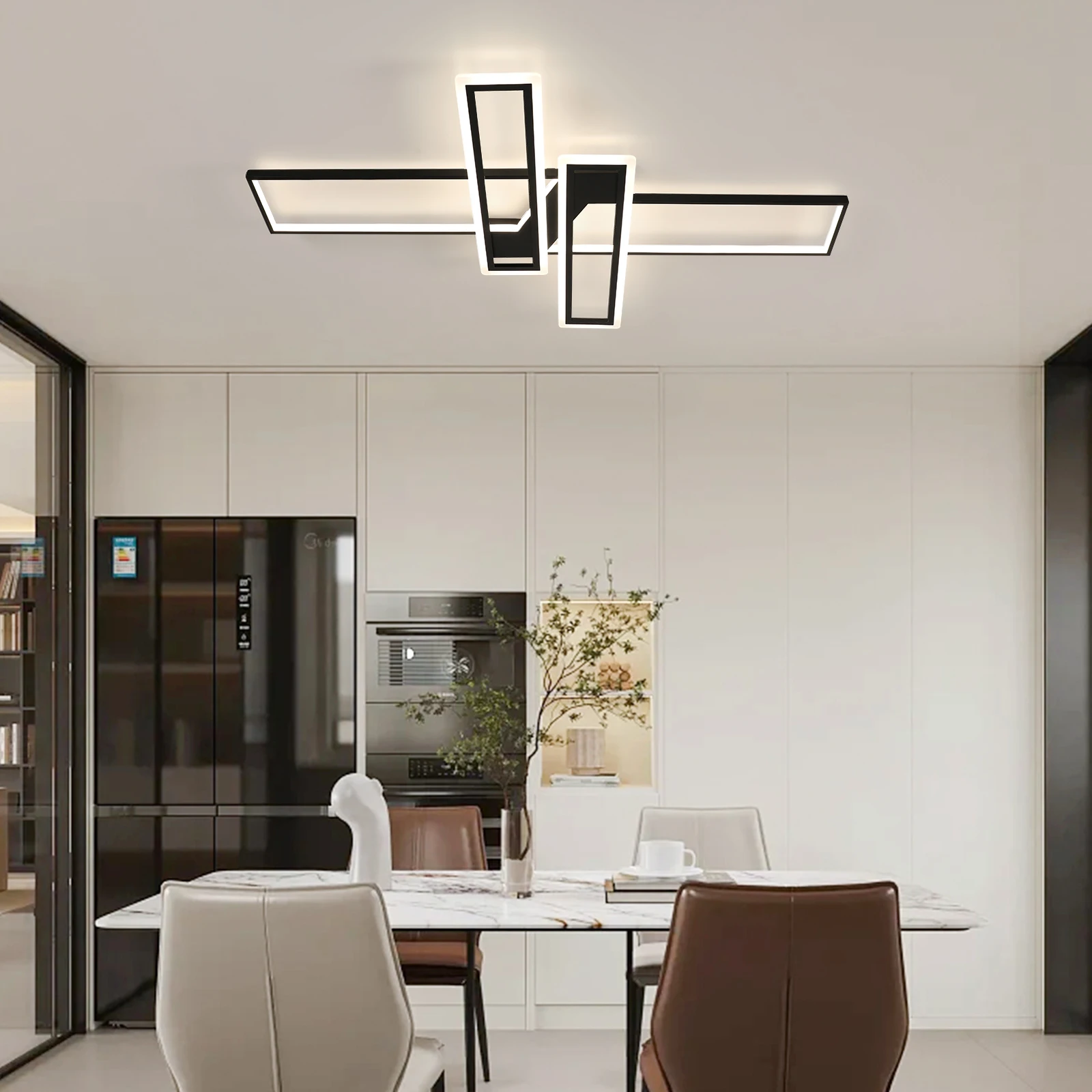 LED-Deckenleuchte, Deckenlampe für Wohnzimmer, Schlafzimmer, Küche, Flur, Büro – Detail 3
