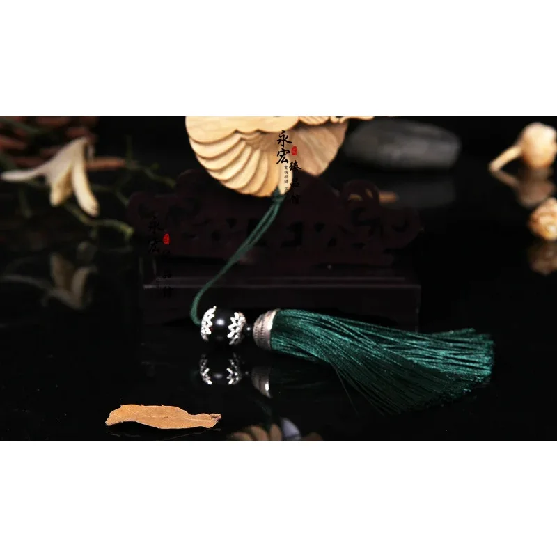 Golden Nanmu Carved Folding Fan Mahogany Hollow Classical Hand Fan with Box Wedding Photography Prop