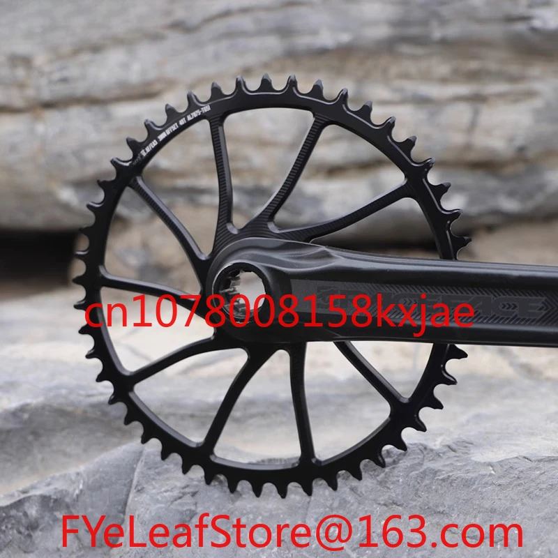 Per Raceface 3mm Offset 40-42T Corona Ruota dentata per mountain bike a montaggio diretto Denti larghi stretti Disco singolo