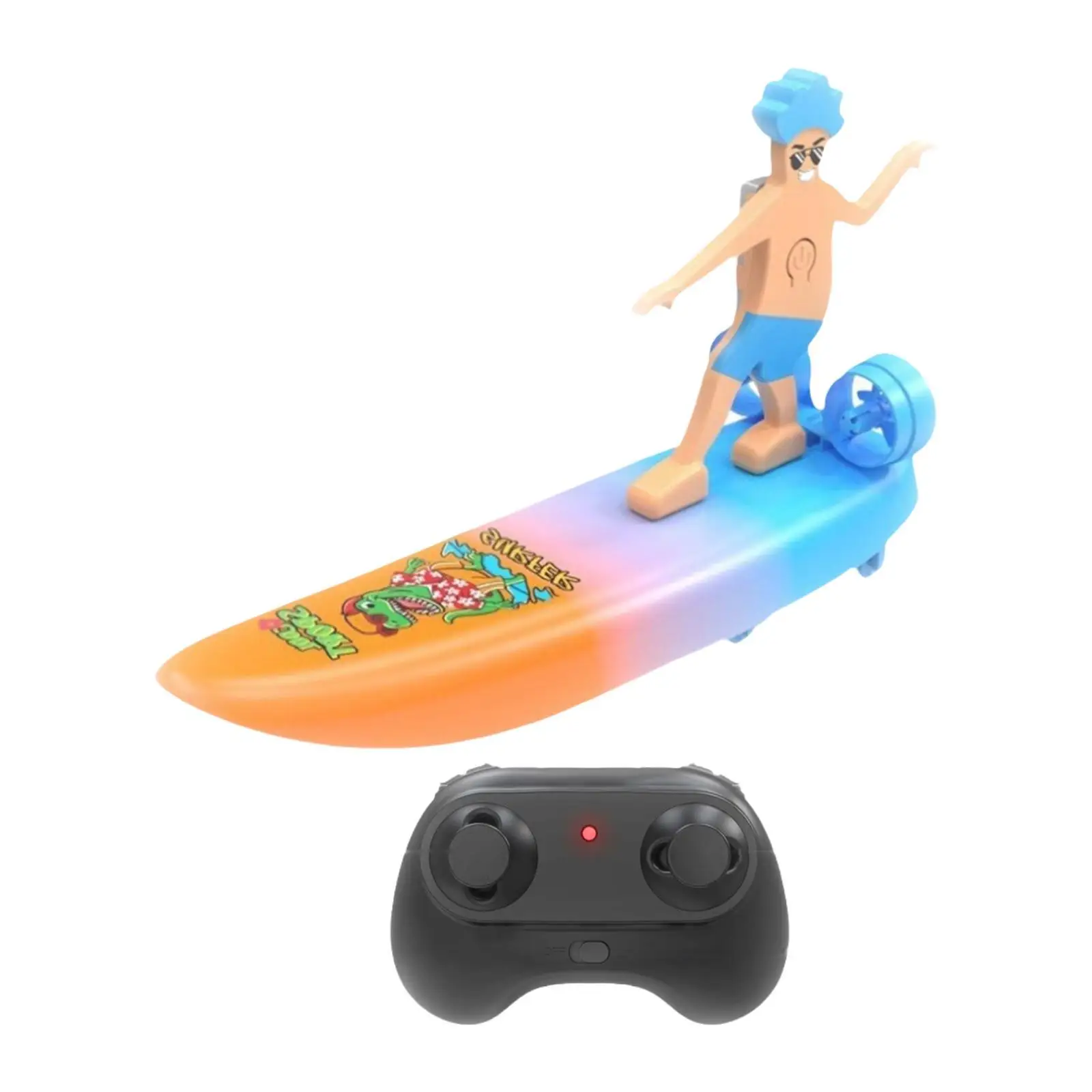 قارب عالي السرعة RC نموذج لعبة مياه كهربائية قارب يمكن التحكم فيه عن بعد للأطفال والكبار وحمامات السباحة وحوض الاستحمام هدية عيد ميلاد #2