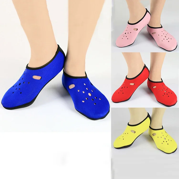 Beach Shoes Quick Dry Non-slip Diving Socks Swimming Pool Surfing Snorkeling Sock Swimming Fins Adult Flippers Water Shoes