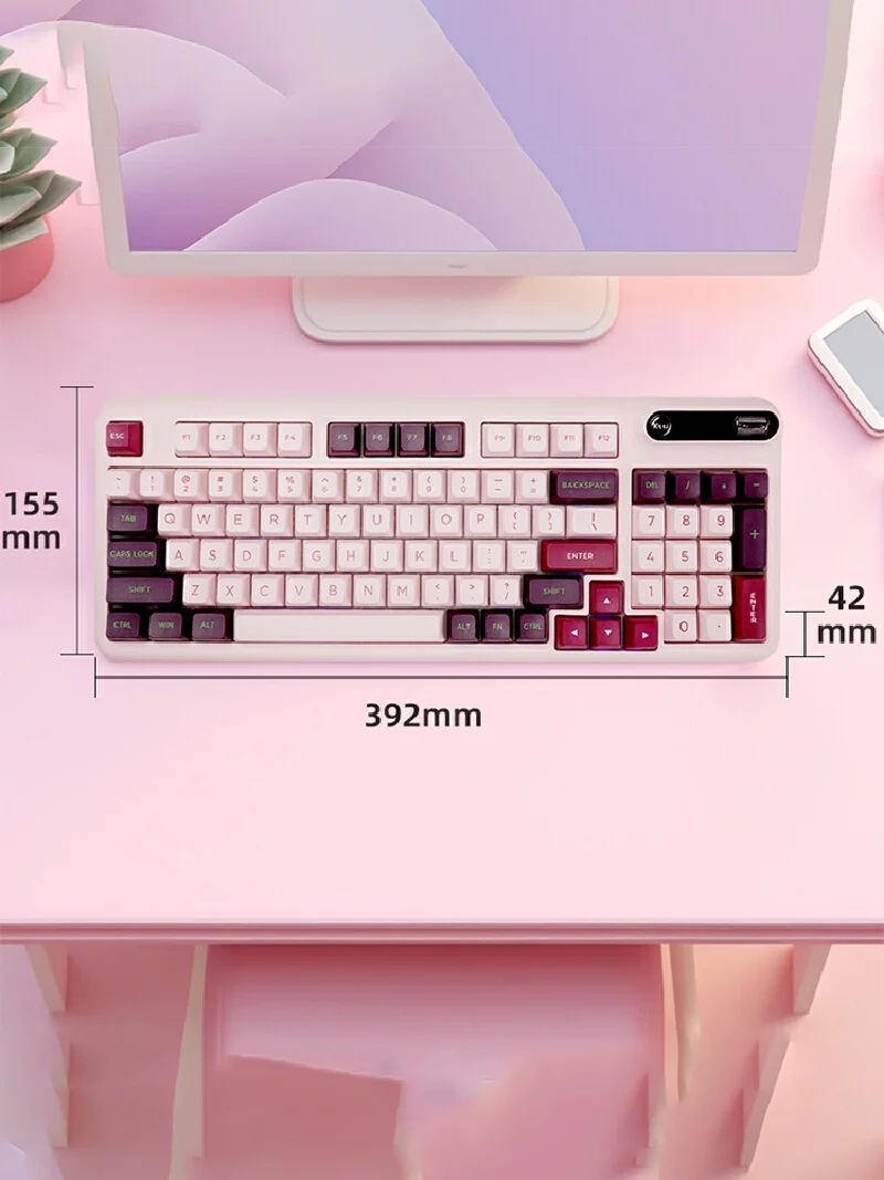 Kzzi Z98 Play Wireless Three-Mode Mechanical Keyboard Bluetooth 2.4g Wired Game Office Gasket Structure Hot-Swappable