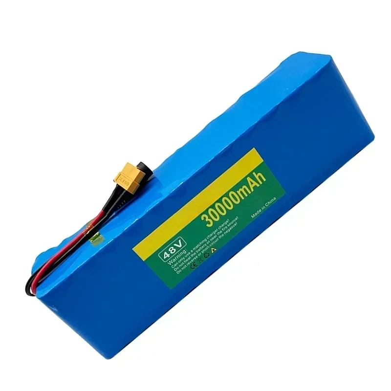 New  13S3P 48v 30Ah Lithium Ion Battery Pack 48v 30000mah 1000w for 54.6v Electric Powerful Battery with BMS