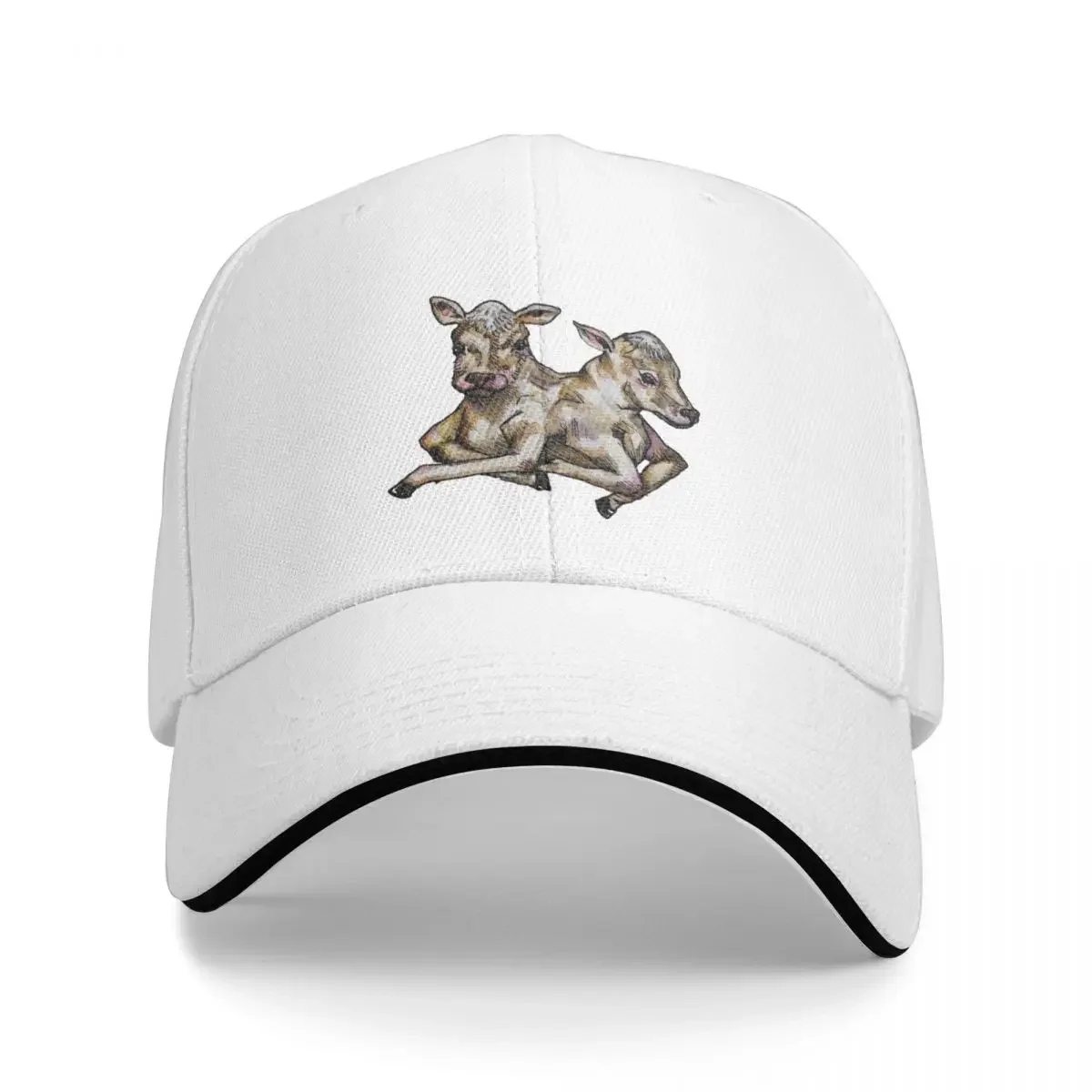 Two-Headed Calf PoemCap Baseball Cap streetwear Winter items Women beach fashion Men's