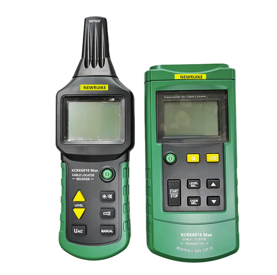 MY6818 Wire Tracker Portable Professional Wire Cable Tracker Metal Pipe Locator Detector Tester Line Tracker