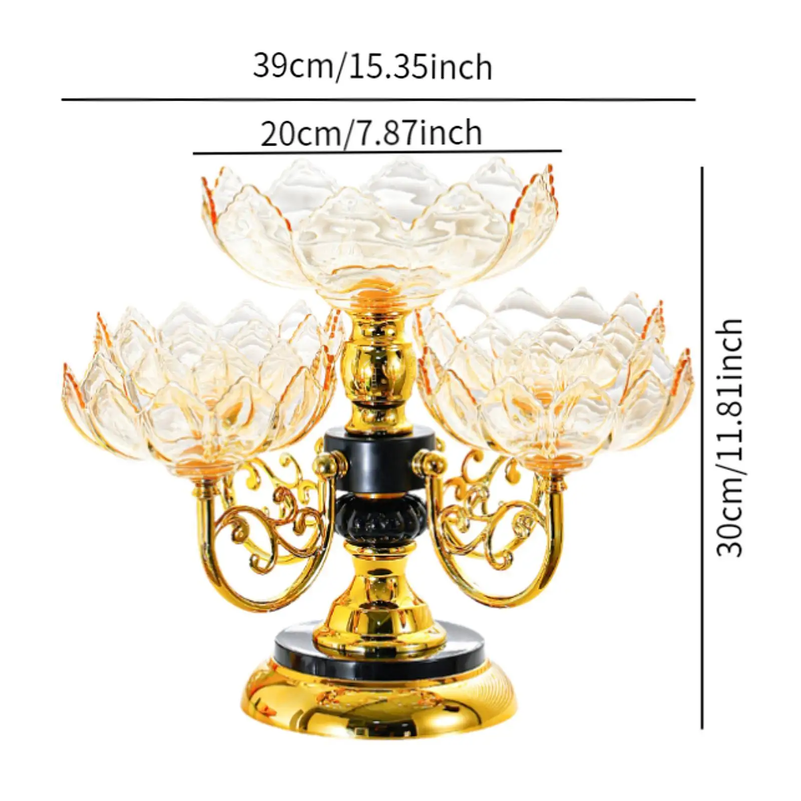 صينية تقديم الوجبات الخفيفة الدوارة، طبق فواكه مجففة لمطعم الفندق المنزلي