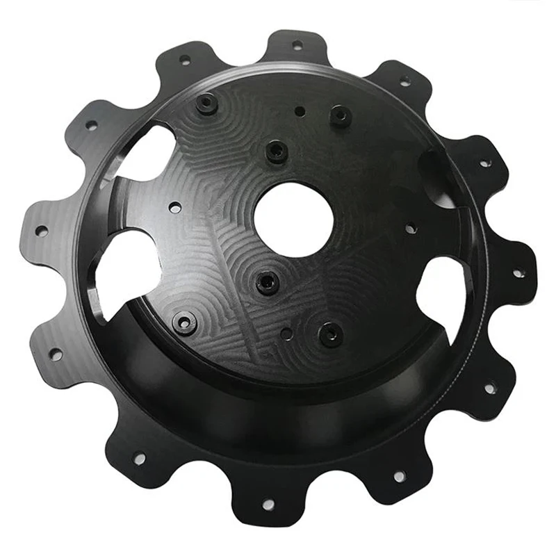 

Custom Machining Service for High Quality Black Anodizing CNC Aluminum Parts CNC UAV Parts Fabrication