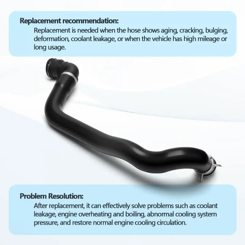 31BC Vehicle Cooling Lower Hose with Molded Black Service Design Form for Navigator