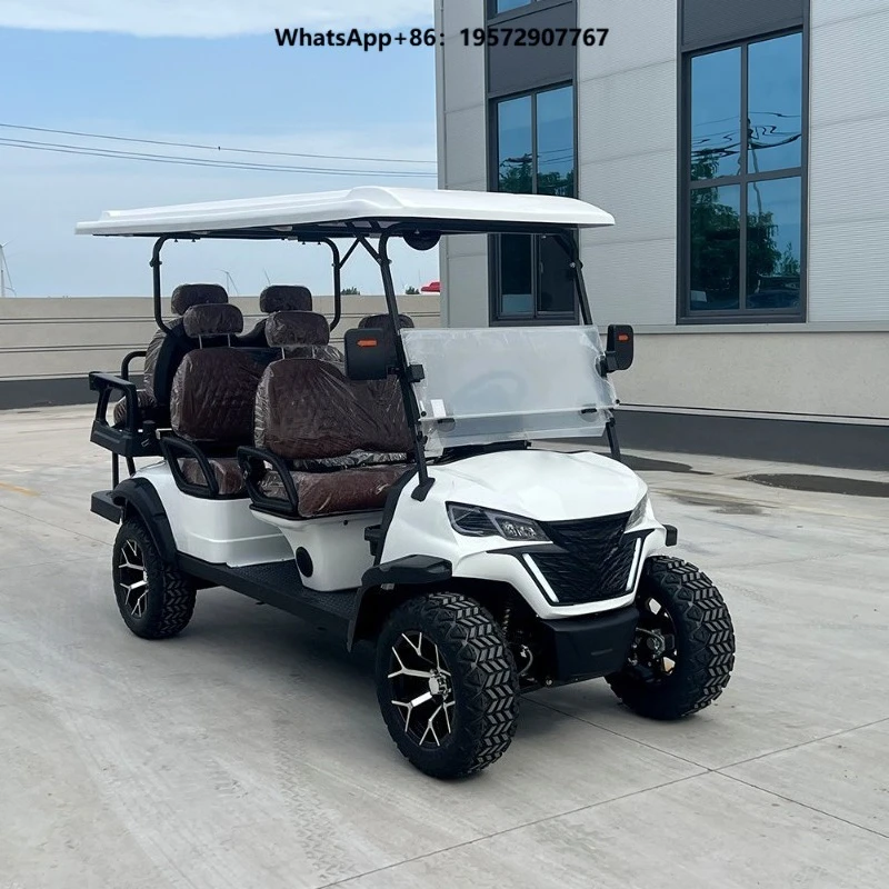 High Torque Climbing Power 6 Seater Electric Golf Cart