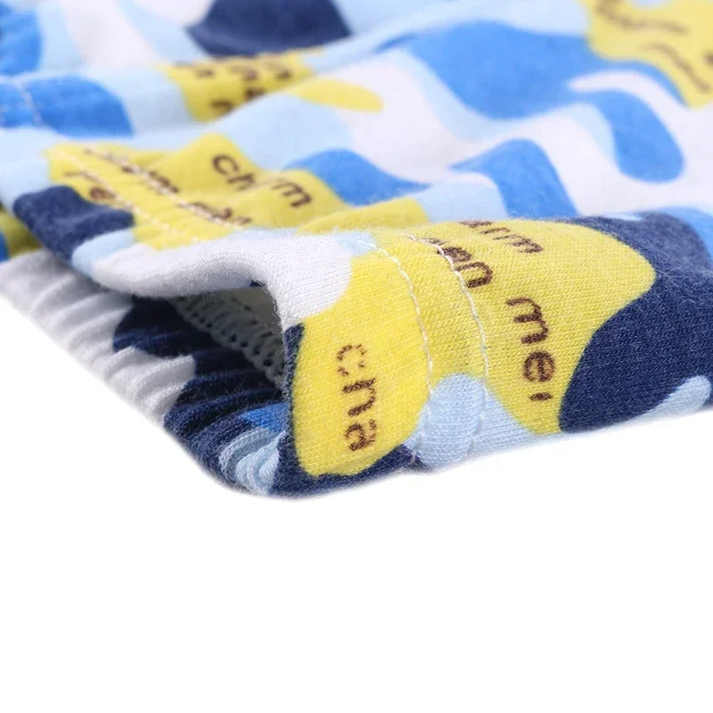 

5pcs Men's underwear sexy waist breathable youth shorts flat briefs boxer briefs