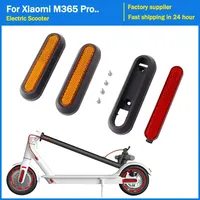 Rear Wheel Cover Protective Hub Reflector Covers Strip For Xiaomi Mi3 M365 PRO 2 1S PRO Electric Scooter Reflective Back Shell