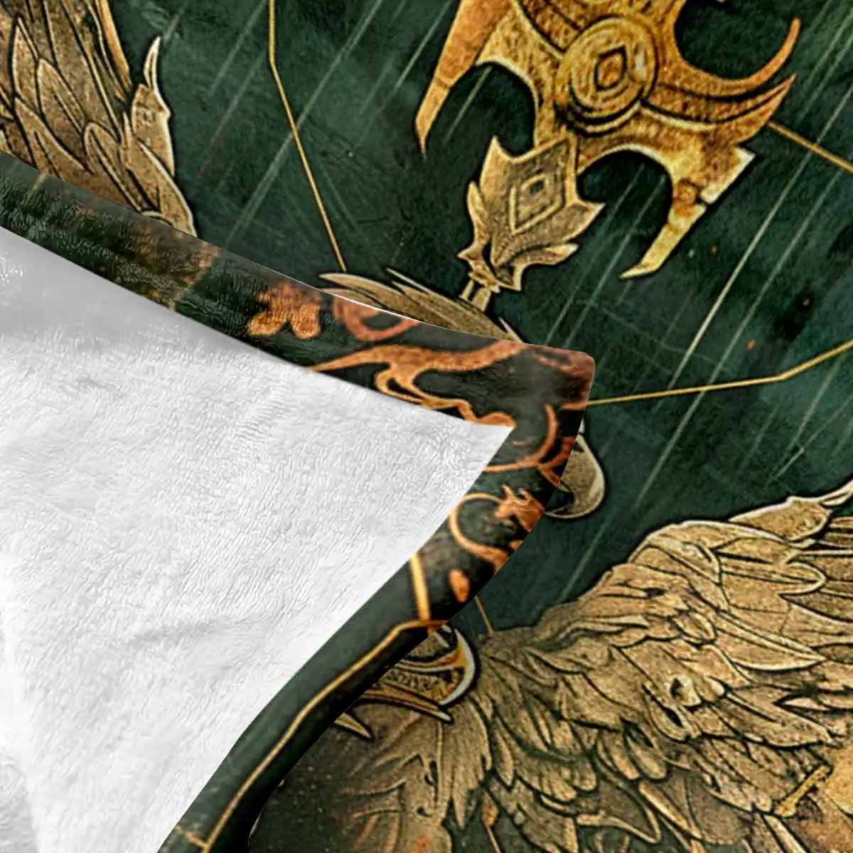 Eagle And Sword Ultra-Soft Flannel Blanket - Exceptional Warmth and Cozy Comfort for Perfect Home Decor: Sofa, Bedroom