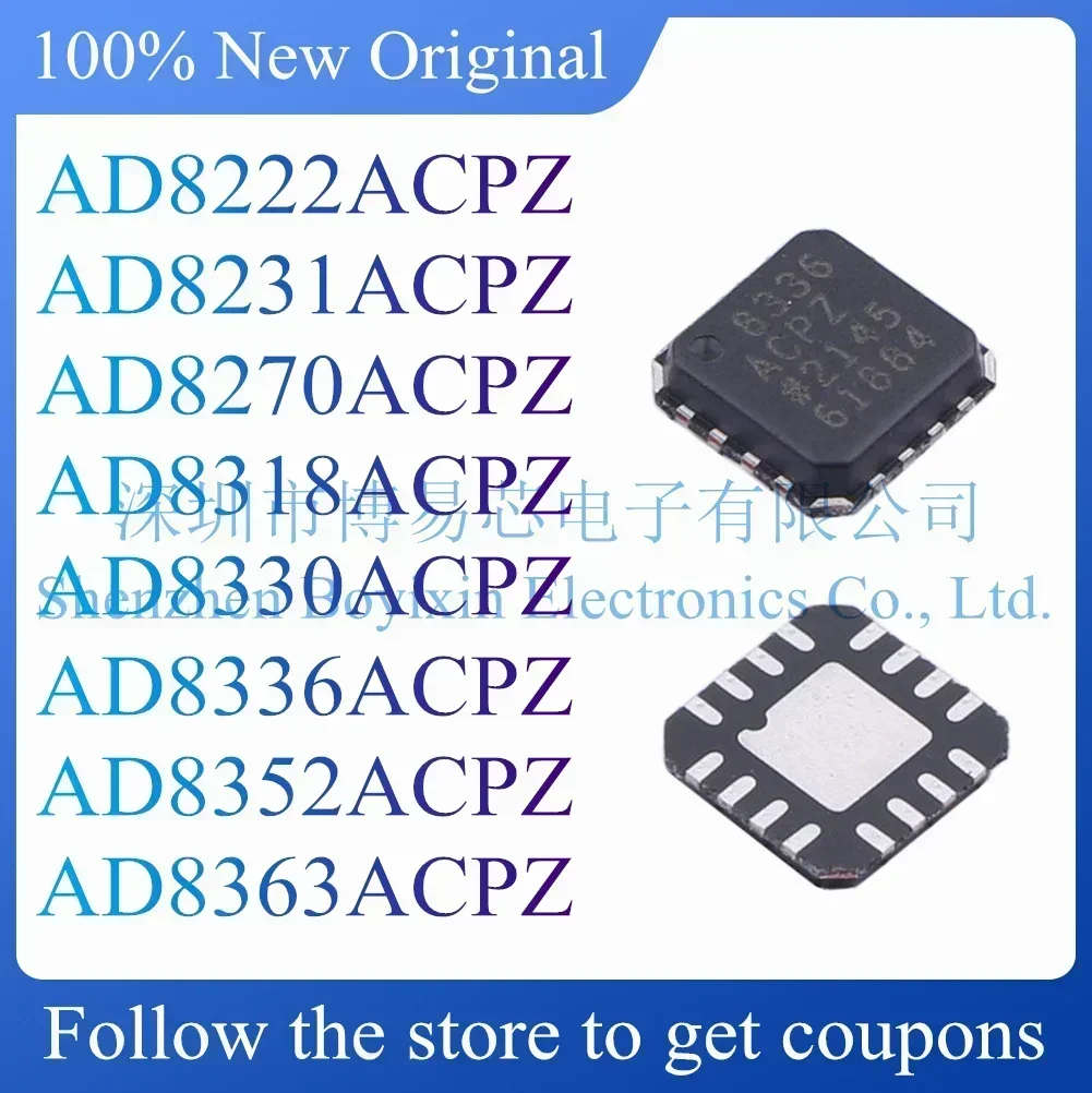 AD8222ACPZ AD8231ACPZ AD8270ACPZ AD8330ACPZ AD8336ACPZ AD8352ACPZ AD8363ACPZ AD8318ACPZ Standard version