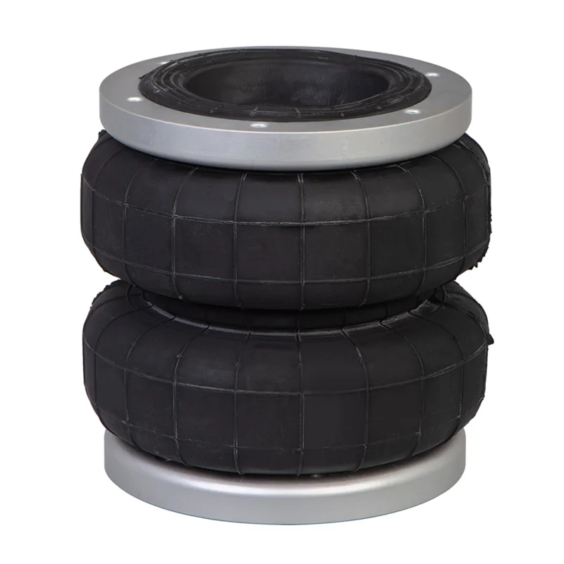 

【Price Drop !!】 Double Convolute Rubber Air Spring 2S70-13F Air Ride Suspension Shock Absorber Air Bag With Open Flange