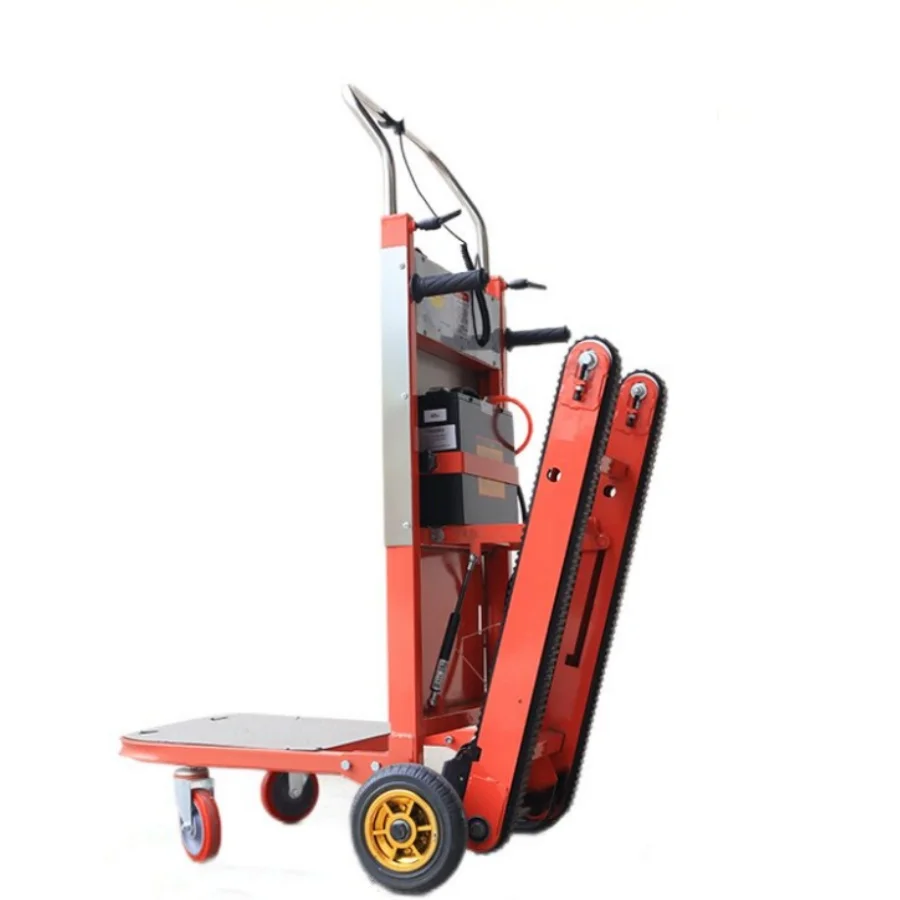 Electric Foldable Climbing Machine With High-Speed Four-Wheel Big Wheel For Shopping Storage And Tool Usage