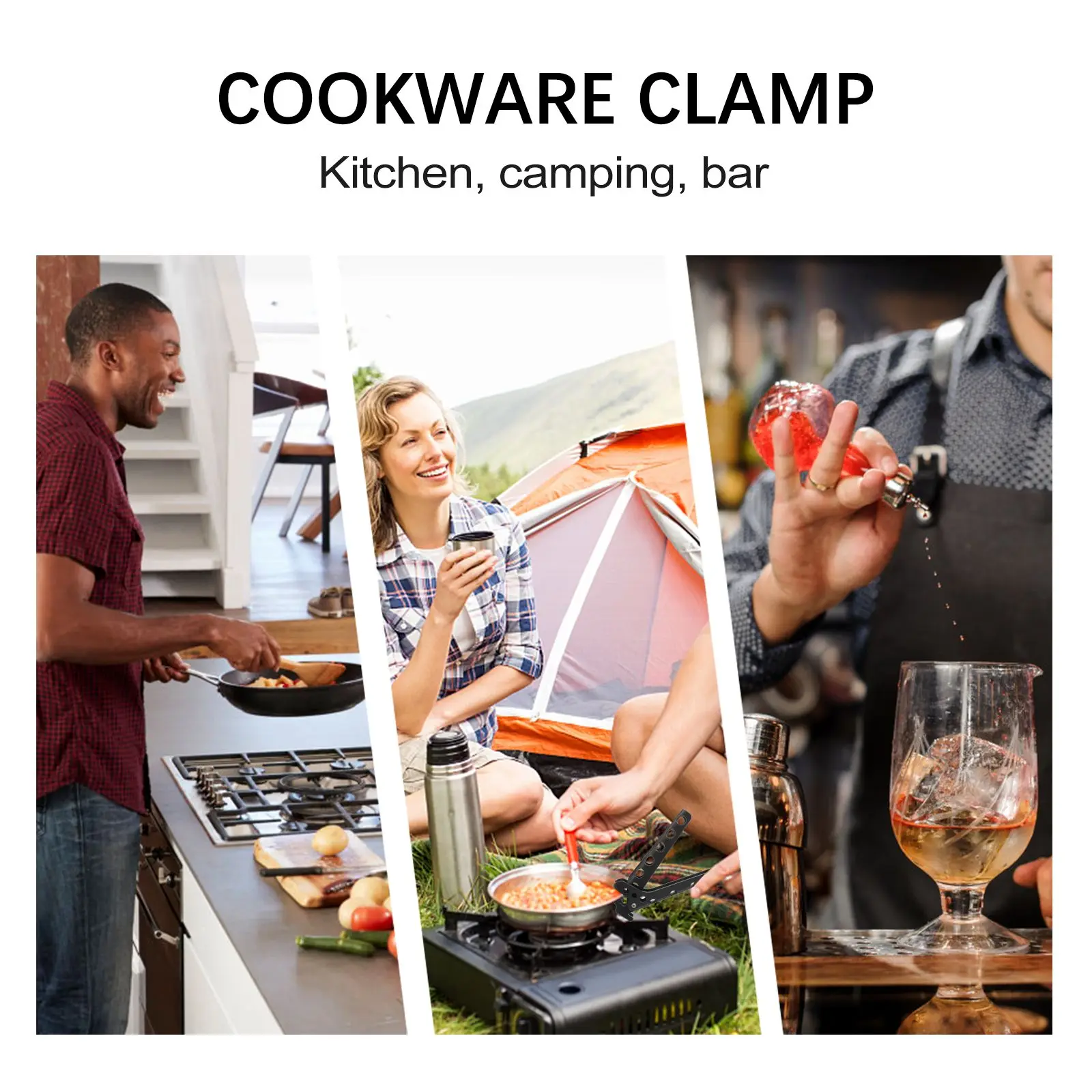 

Anti-scald Pan Clamp Holder Outdoor Gripper Pot Camping Accessories Bowl Clipper