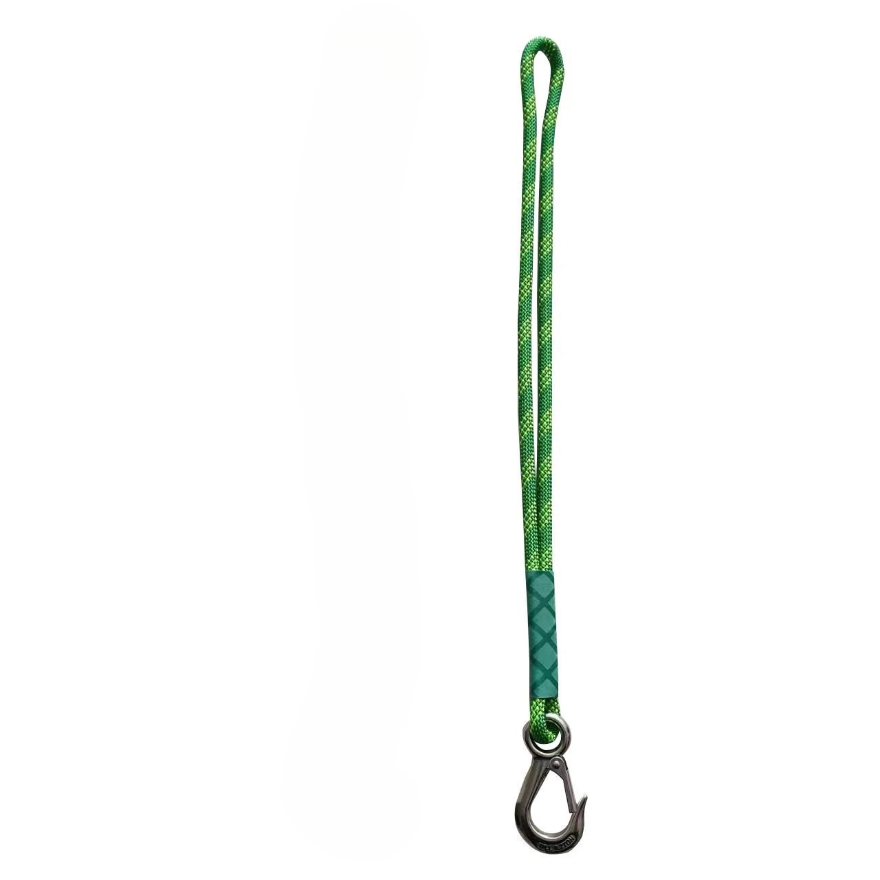 Robuuste nylon draagdoek met metalen haak - Slijtvast - Geschikt voor hangmatten, boomschommels en terrasstoelen buiten - afbeelding 1