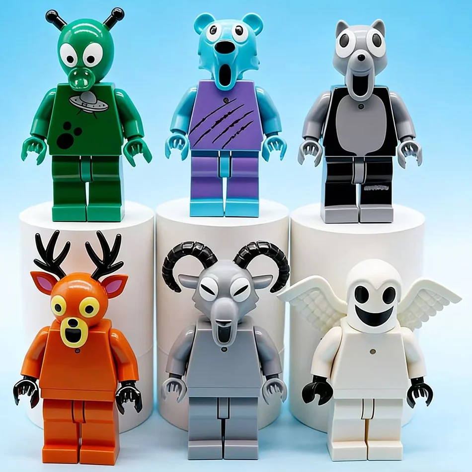 

NEW 99 Nights In The Forest Figures Toys For Kids 99 Nights In The Forest Figurine Horror Deer Owl Goat Wolf PVC Model Ornament