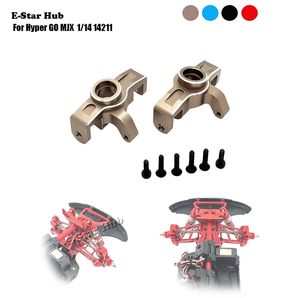 

Front Steering Cup for Hyper GO MJX 1/14 14211 OP Accessories Metal Upgrade Parts Rc Model Crawler Car Truck Buggy