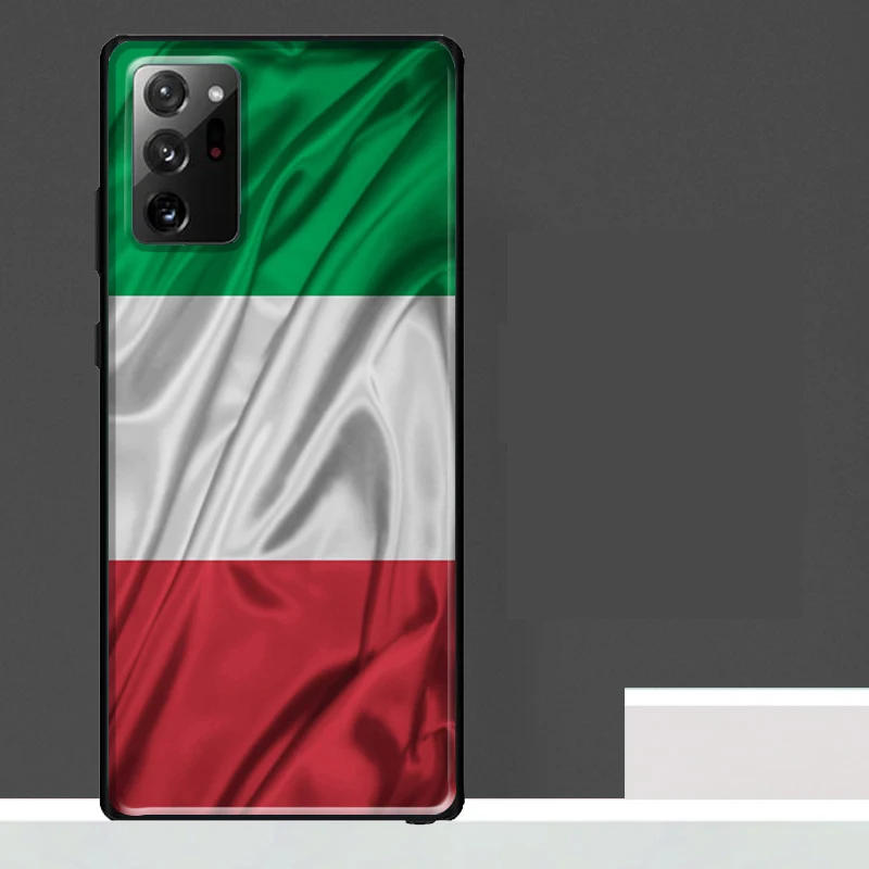 Etui na telefon z flagą włoską do Samsung Galaxy S10 S8 S9 S22 S23 Plus Note 10 20 S20 FE S21 FE S22 S23 Ultra pokrowiec