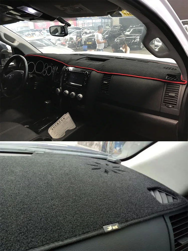 For Toyota Tundra TRD K5 K6 5700 4700 Dashmat Dashboard Cover Instrument Panel Protective Pad Dash Mat Anti-Dirt Proof Ornament