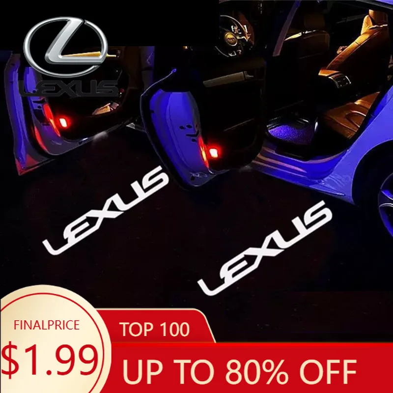 

Interior Mouldings Led Car Door Welcome Laser Projector Logo Night Light Wireless For Lexus IS IS250 IS300 IS350 2006 - 2020 202