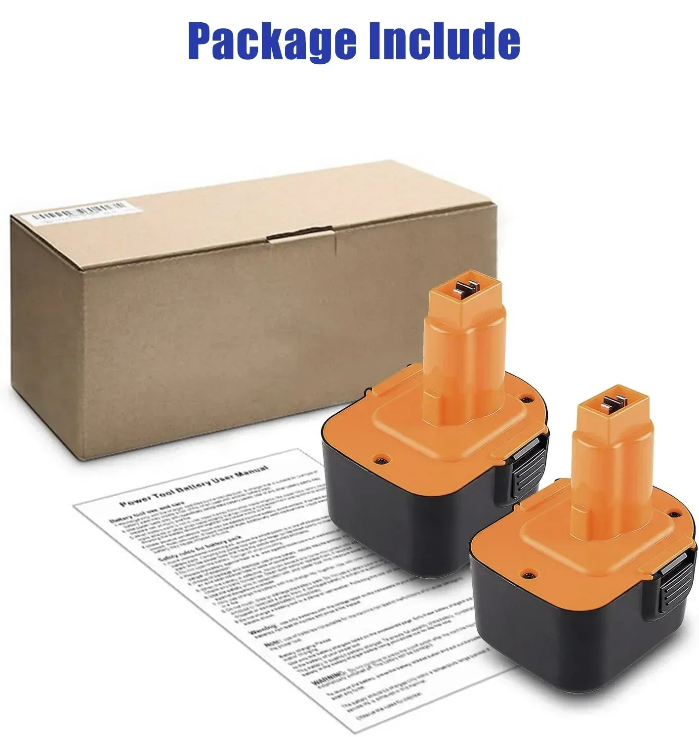 2 Pack for Dewalt 12V Battery 3.5Ah DC9071 DW9072 DW9071 DE9074 DE9037 DE9071 DE9072 DE9075 12 Volt Battery Cordless Power Tool