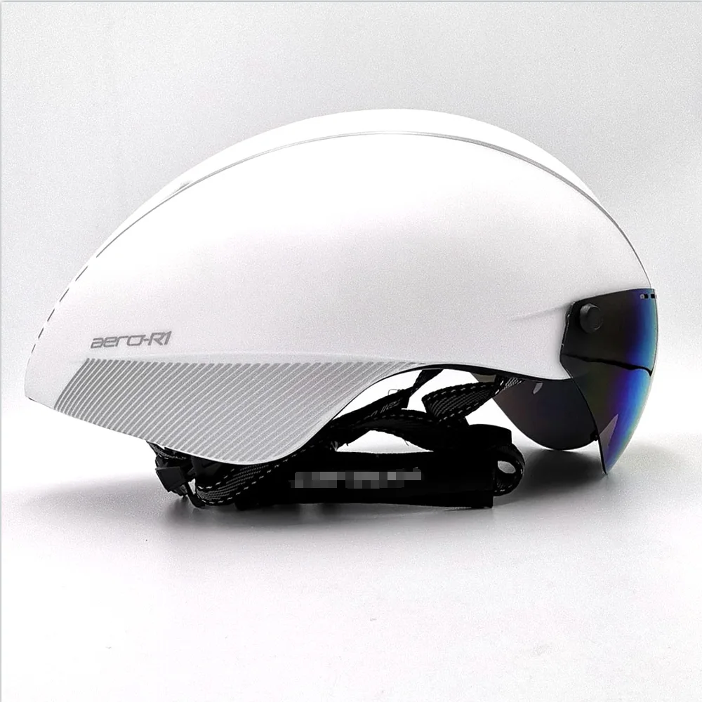 NEW YUMAJ TT Helmets Goggle Aero Road Bicycle Helmet Racing Cycling Bike Sports Safety Helmet Cycling Casco Ciclismo