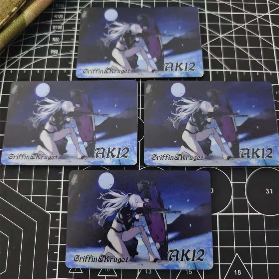 شارة الخط الأمامي للبنات ، زخرفة الملابس ، بندقية ، شارة تكتيكية ، لحقيبة الظهر ، الملابس #4