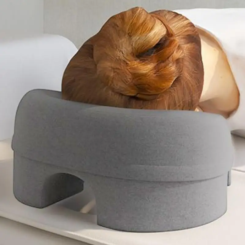 Face Down Pillow Stomach Sleeping Pillow Face Down Pillow Prone Home Massage Headrest for Massage Recovery Equipment
