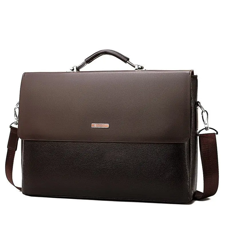 

Men's Horizontal Briefcase, Large Capacity Laptop Bag for Work, Business Messenger Bag Wholesale S급 명품가방