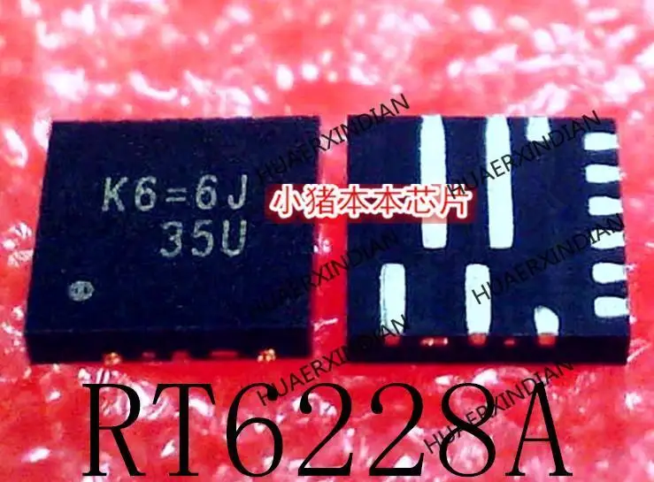 ใหม่ Original RT6228AGQUF RT6228A การพิมพ์ K6 = 6J K6 = QFN ในสต็อก