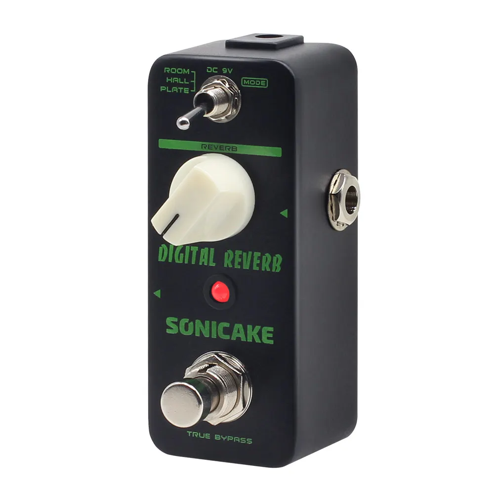 SONICAKE Digital Reverb Local Shipping From US Room Hall Plate Guitar Effects Pedal QSS-06
