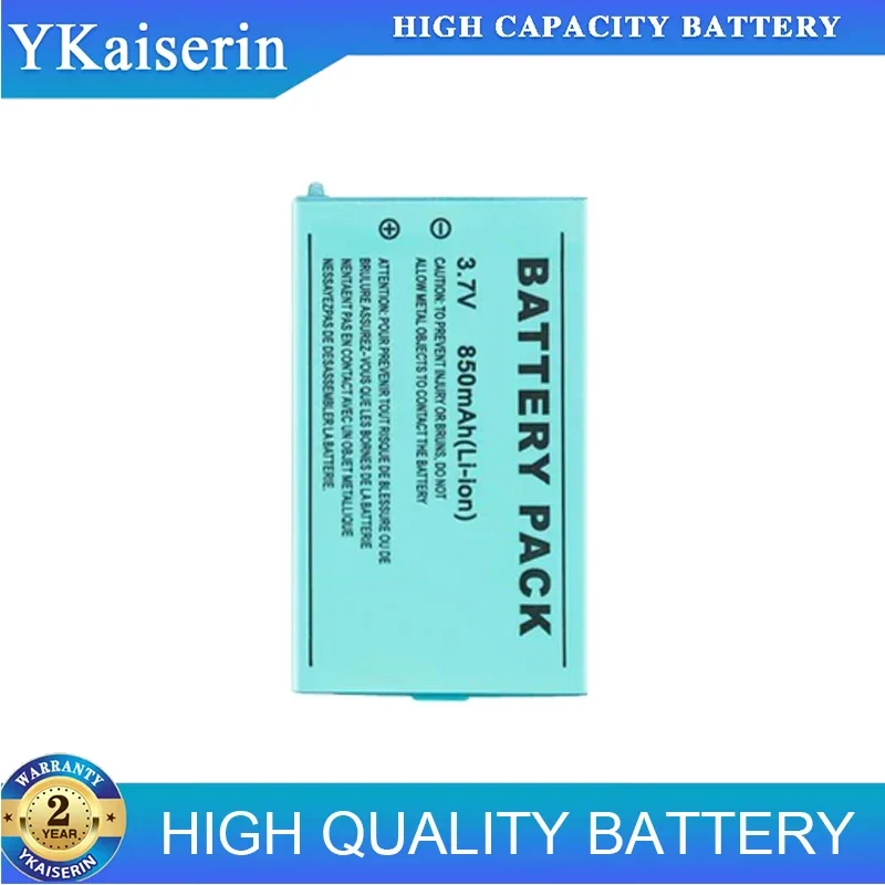 Bateria portátil do console de jogo de 850mAh para Nintendo Gameboy Advance GBA SP