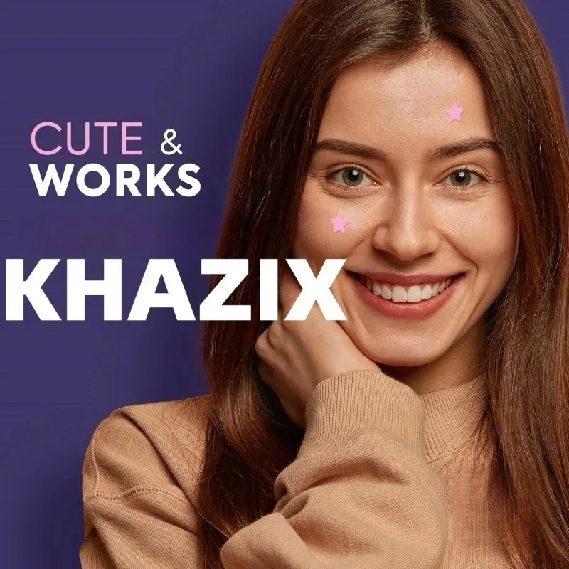 1400 szt. Plastrów na pryszcze w kształcie gwiazdek - tęczowe naklejki na twarz, ultracienkie, niewidoczne osłonki na wypryski i trądzik