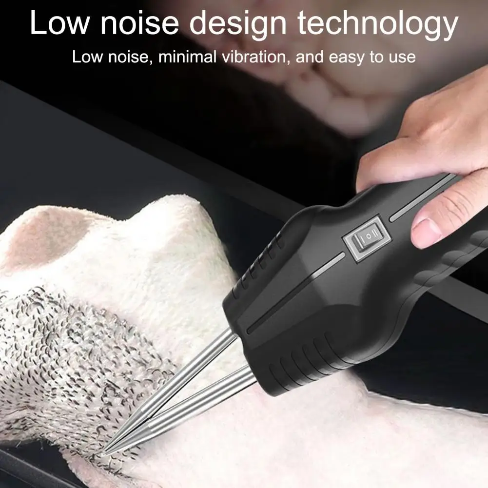 Electric Poultry Plucker Handheld Chicken Pulling Machine High-Speed Rotation Automatic Tightness Adjustment Stainless Steel Hai