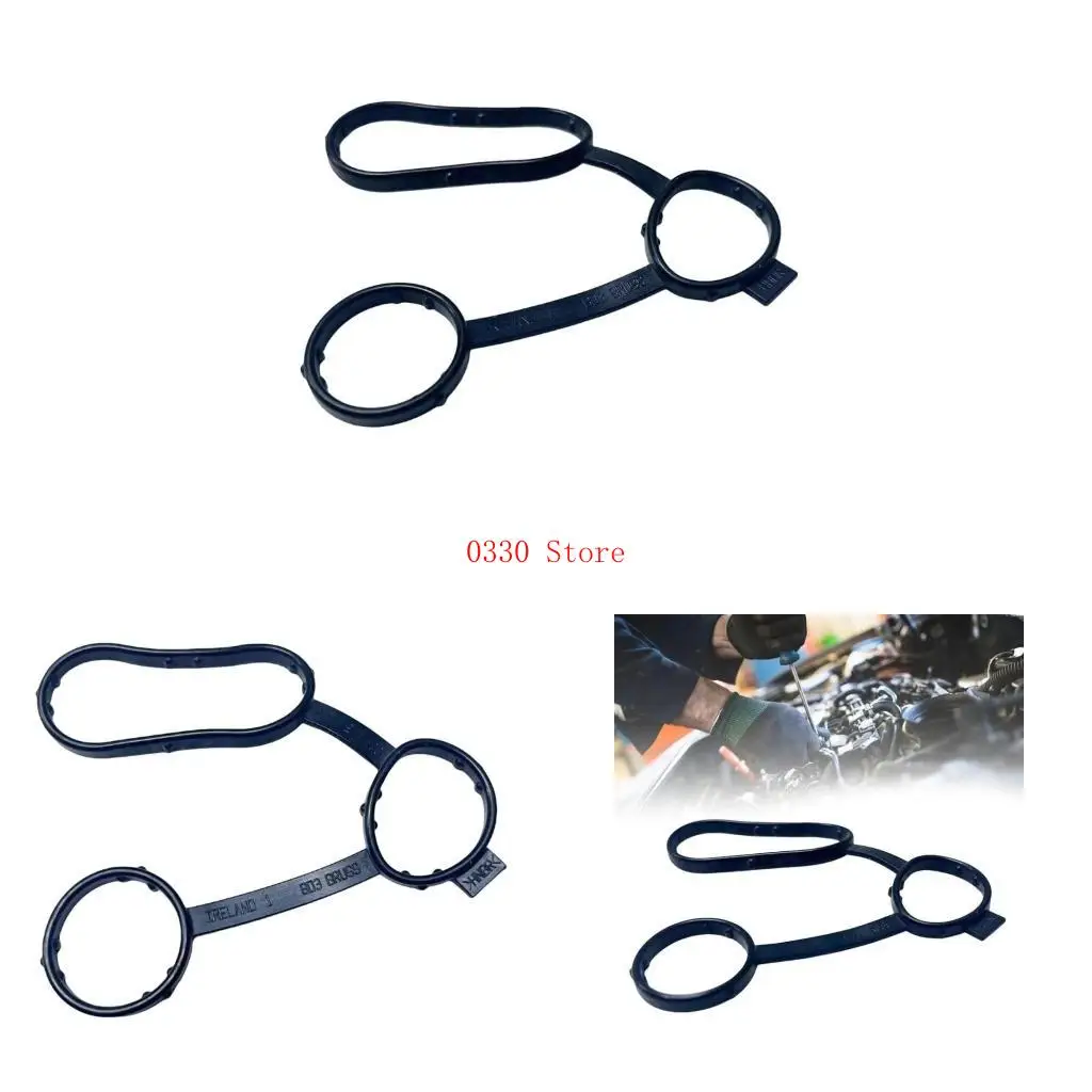 

Прокладка уплотнения двигателя транспортного средства для предотвращения утечек нефти и охлаждающей жидкости предлагает легкую