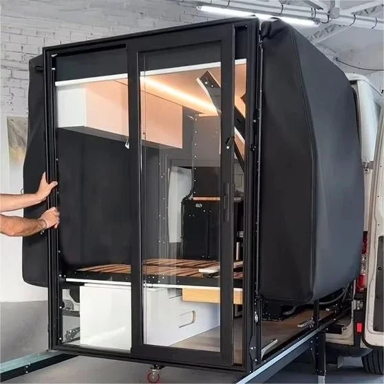Sprinter Van Camper Box Of Luxury Caravan Kit Extend Camping Car Rv Conversion Australian Standard Frame