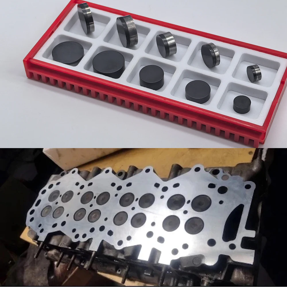 Insertos de resurfacing de culata RNGN0603 RNGN0904 RNGN1204 PCD PCBN CBN torno de fresado CNC herramientas de corte de placa redonda