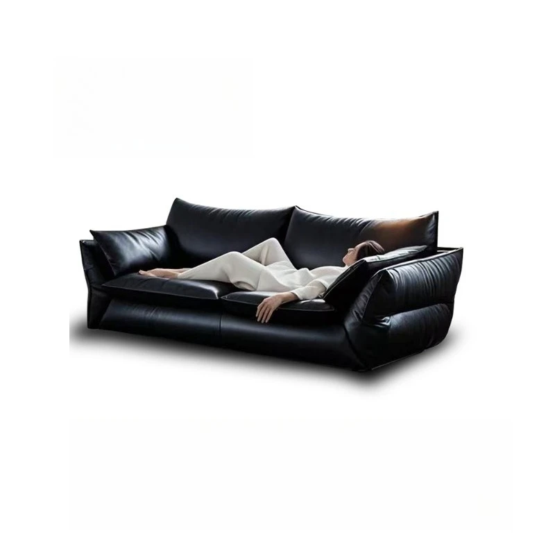 Sofa French retro light luxury dopamine minimalist living room designer down sofa