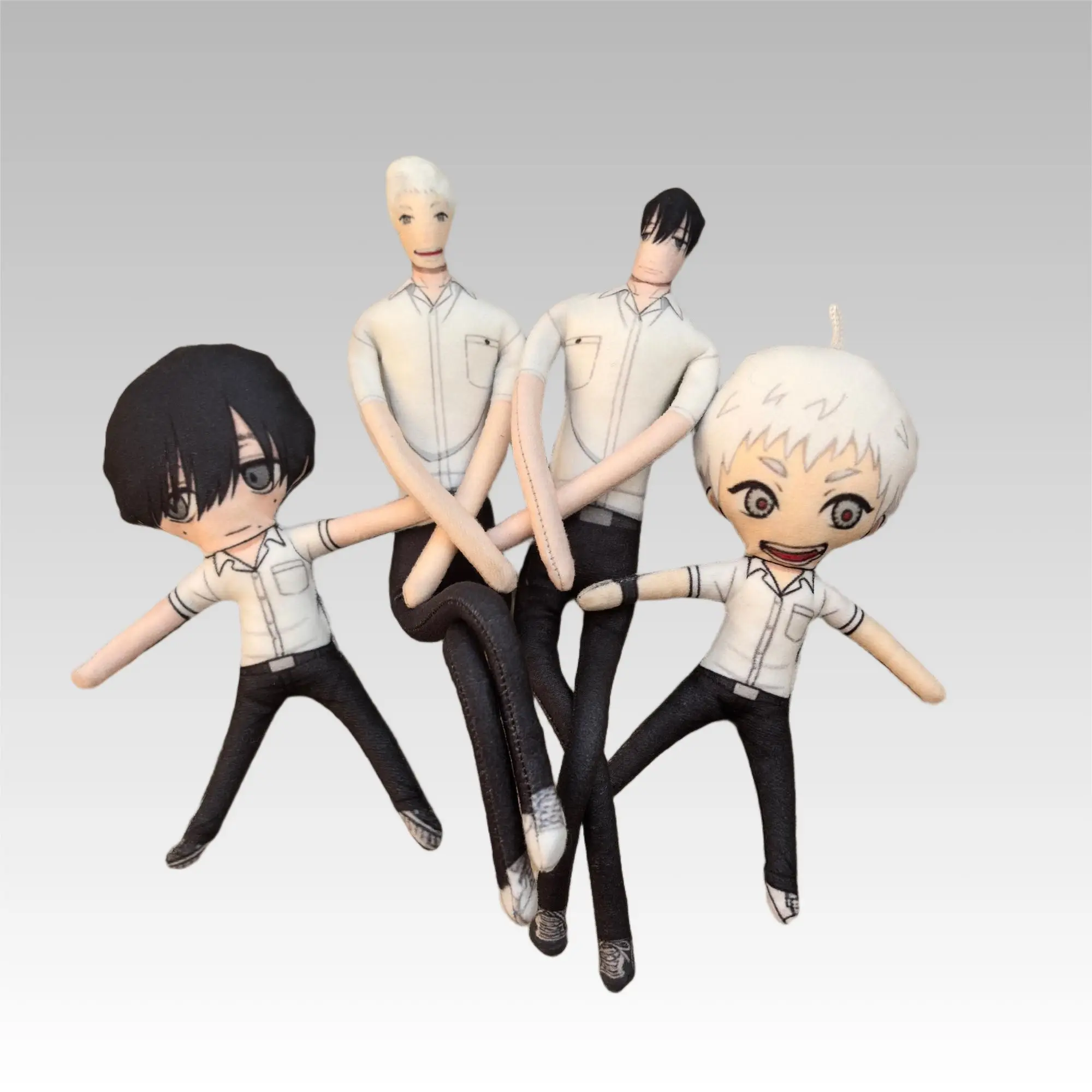 Action peluche Anime l'été Hikaru Died Kido Hikari Tsujinaka Yoshiki peluche coton poupée Twistable forme chambre jouets abstraits