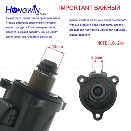 Imagen 2 del producto MD-MD de moda para requisitos particulares 619857 Válvula de Control de aire de velocidad de ralentí IAC para Mitsubishi Chrysler Dodge Lioncel Lancer CS3A 1.6L 1450A116 MD 628117 1450A132