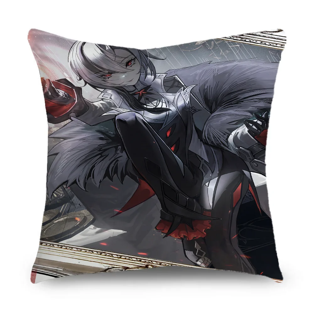 Arlecchino Genshin Impact Pillow Case Pillowcase Home Sofa Cushions Car Cushions Pillowcover Office Pillowshell Pillow